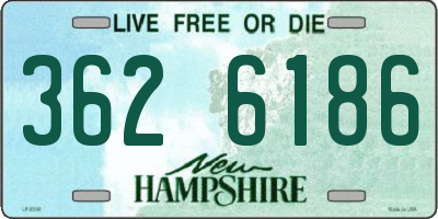 NH license plate 3626186