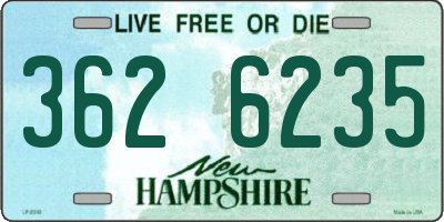 NH license plate 3626235