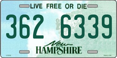 NH license plate 3626339