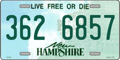 NH license plate 3626857