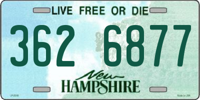 NH license plate 3626877