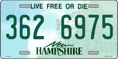 NH license plate 3626975