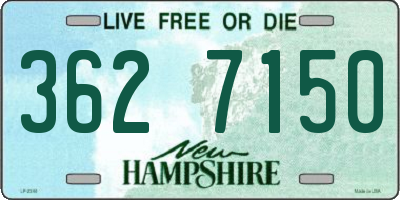 NH license plate 3627150
