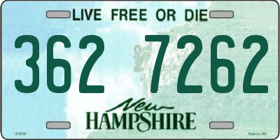 NH license plate 3627262