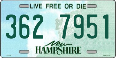 NH license plate 3627951