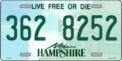 NH license plate 3628252