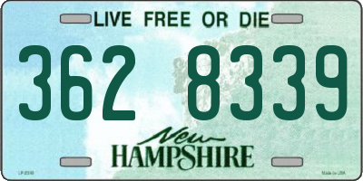 NH license plate 3628339