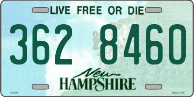 NH license plate 3628460