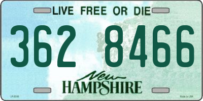 NH license plate 3628466