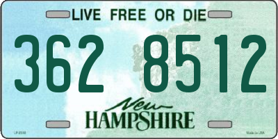NH license plate 3628512