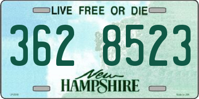 NH license plate 3628523