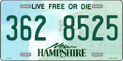 NH license plate 3628525
