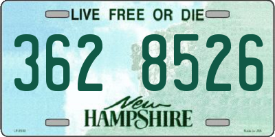 NH license plate 3628526