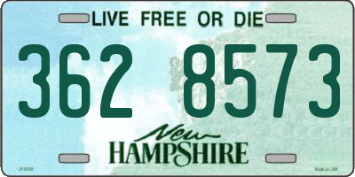 NH license plate 3628573