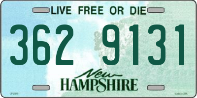 NH license plate 3629131