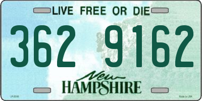 NH license plate 3629162