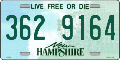 NH license plate 3629164