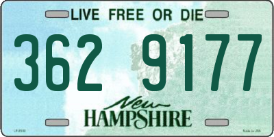 NH license plate 3629177