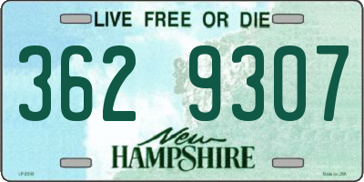 NH license plate 3629307
