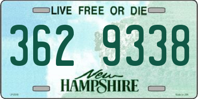 NH license plate 3629338