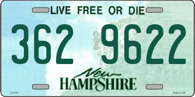 NH license plate 3629622