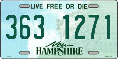NH license plate 3631271