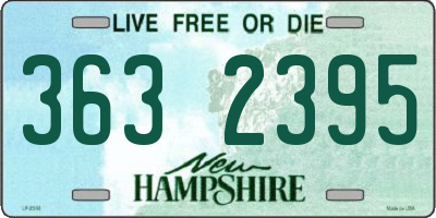 NH license plate 3632395