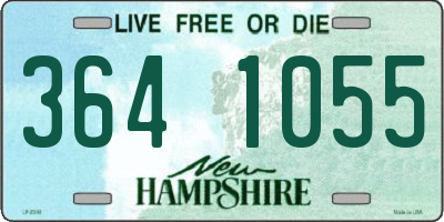 NH license plate 3641055