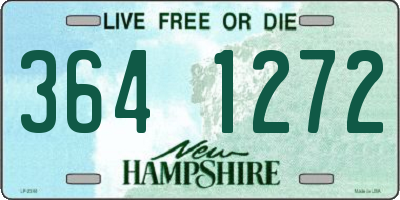 NH license plate 3641272