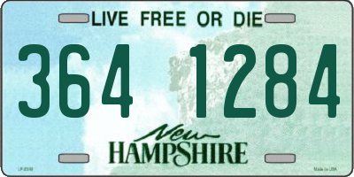 NH license plate 3641284