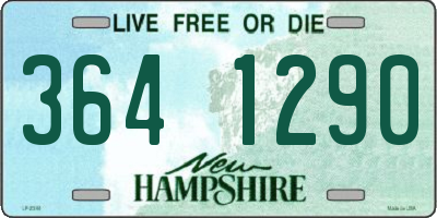 NH license plate 3641290