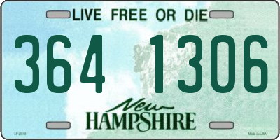 NH license plate 3641306