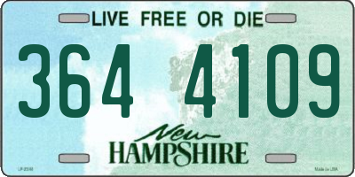 NH license plate 3644109