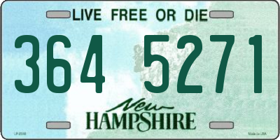 NH license plate 3645271