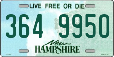 NH license plate 3649950