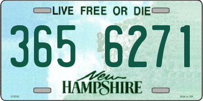 NH license plate 3656271