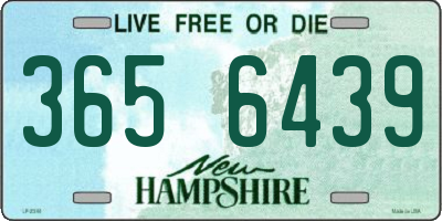 NH license plate 3656439