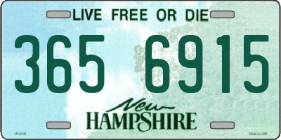 NH license plate 3656915