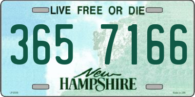 NH license plate 3657166