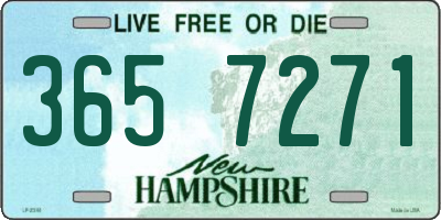 NH license plate 3657271