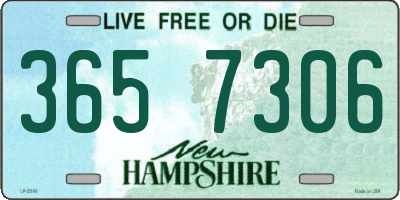 NH license plate 3657306