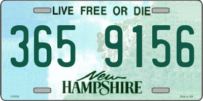 NH license plate 3659156