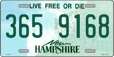 NH license plate 3659168