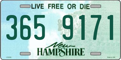 NH license plate 3659171