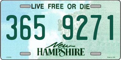 NH license plate 3659271