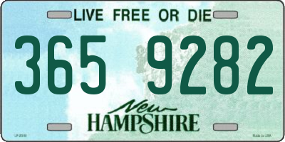 NH license plate 3659282