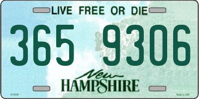 NH license plate 3659306