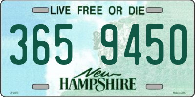 NH license plate 3659450