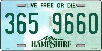 NH license plate 3659660