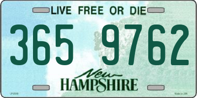 NH license plate 3659762